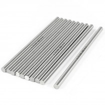 10pcs High Speed Steel Round Turning Lathe Bars 4.6mm Dia 100mm Long