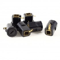 Plastic Cap 7.9mmx6.8mm Carbon Brush Holder 6 Pcs for Hitachi 100 Angle Grinder