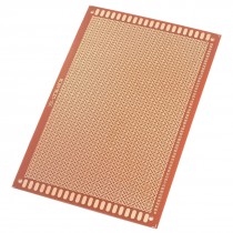Universal Single Side 12cmx18cm Copper Tone Panel Prototype PCB Board