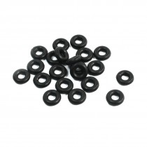20PCS Black Rubber 5mm x 2mm x 1.5mm Oil Seal O Rings Gaskets Washers