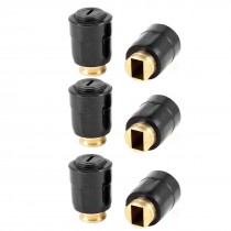 Plastic Cap 10mmx6mm Carbon Brush Holder 6 Pieces for Makita 0810 Electric Pick