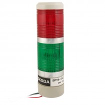 Red Green R/G Industrial Stack Signal Lamp Tower Alarm Light Blub