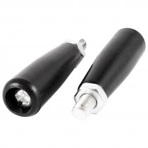 2PCS Milling Machine Screw On M8 Thread Revolving Handle Hand Grip