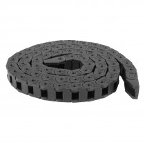 102cm Long Black Open Type Towline Cable Carrier Drag Chain 7mm x 10mm
