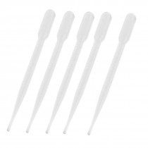 5 Pcs 3ML Capacity Lab Laboratory Clear Pipettes Droppers 6.1" Long