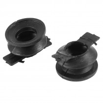 Printing Industries Dual Section Vacuum Suction Cup Suckers Black 2pcs