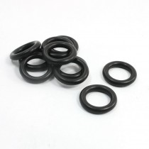 10Pcs 28mm x 18mm x 5mm Mechanical Rubber O Ring Oil Seal Gaskets Black