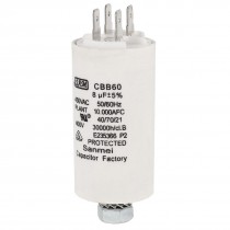AC450V CBB60 8uF Washers Washing Mechine Motor Run Working Capacitor
