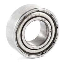 7mm x 14mm x 5mm Metal Sealed Single Row Deep Groove Ball Bearing 687ZZ