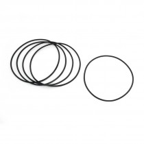 5Pcs 130mm OD 3.1mm Thickness Industrial PU O Ring Oil Seal Gaskets