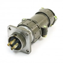 Waterproof Aviation Plug Pannel Connector Adapter 3 Pin P20-3 Core