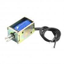 Open Frame Push Type Solenoid Electromagnet DC 12V 0.85A 1mm 100g 3mm 30g