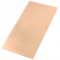 Rectangle FR4 Copper Clad Laminate PCB Printed Circuit Board 130x250mm