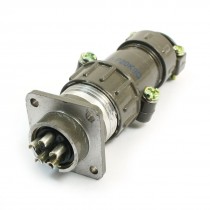 Waterproof Aviation Plug Pannel Connector Adapter 5 Pin P20-5 Core