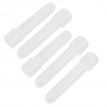 Lab Plastic Test Tubing Tissue Cell Culture Tubes 12ml w Caps 5 Pcs