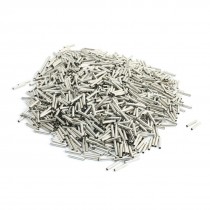 2000Pcs Crimping Type Non-insulated Pipe Bare Terminal Connector for 18AWG Wire