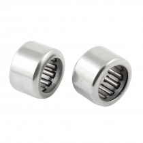 2 Pcs Open End Stainless Steel 12mm x 18mm x 12mm Needle Roller Bearing HK121812