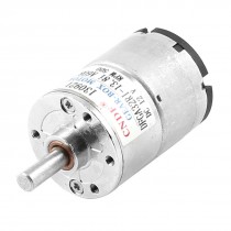 12V DC 500RPM 6mm Shaft Magnetic Electric Gear Box Motor Replacement