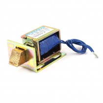 12V 2.5 Kg Force 10mm Stroke Energy Saving DC Tractive Solenoid Electromagnet