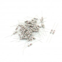 60Pcs 1W 3.9K Ohm 5% Tolerance Axial Leading Type Carbon Film Resistors