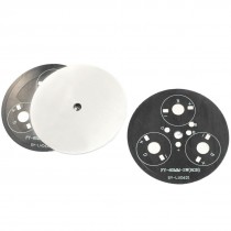 3 PCS 60mm Circle Aluminum PCB Circuit Board for 1W/3W RGB 3LED Light in Series