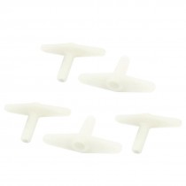 5pcs Fixed Wing RC Airplane Parts 3mm Hole Dia Control Arms 43x13x24mm