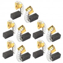10pcs Power Tool 15/32" x 1/4" x 15/64" Carbon Motor Brushes Spare Part