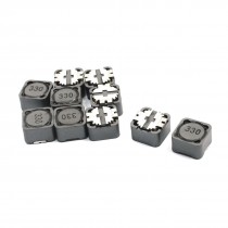 10 Pcs 12mm x 12mm x 7mm Surface Mounting SMD SMT Inductor 33uH