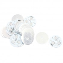 20pcs 26mm Dia Circle Aluminum PCB Circuit Board for 3 x 1W/3W LED in Series