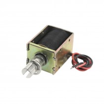 DC48V 700g Force 10mm Actuator 2-Wires Pull Push Solenoid Electromagnet