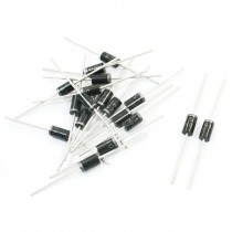 20 Pcs 5mm x 9mm Cylindrical Schottky Rectifier Diodes 40V 5A SR540