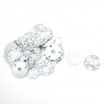 1W/3W High Power LED Aluminum Base PCB Plate Board DIY 32mm 50 Pieces