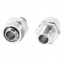 2 Pcs 1/8PT Male Thread to 8mmx12mm Pipe Air Pneumatic Quick Straight Connectors