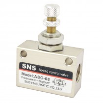 ASC-08 1/4 NPT Thread Dia Two Position Pneumatic Flow Control Valve