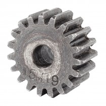 Gray 8mm x 31mm x 15mm Module 1.5 19 Teeth Metal Straight Spur Gear Wheel