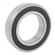 Silver Tone Black 6008RS Deep Groove Ball Bearing 68mm x 40mm x 14mm