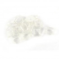 20 Pcs Clear Silicone IP65 Waterproof KCD1 Rocker Switch Protect Cover Caps
