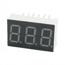 Common Cathode 11-Pin 3 Bit 7 Seg 23x14mm Red LED DIP Digital Tube