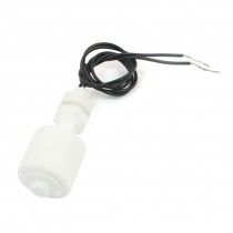 White Wired PP 22x24mm Water Level Sensor Vertical Liquid Float Switch