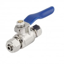 Metal 180 Degree Rotary Lever Open Close Controller Ball Valve