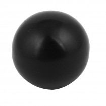 8mm Threaded 32mm Diameter Round Ball Knob Black