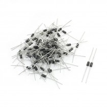 100Pcs 3mm x 6mm Through Hole Mounting Rectifier Diodes 1000V 2A RL207