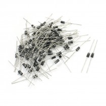 100Pcs 3mm x 6mm Through Hole Mount Rectifier Diodes 1000V 1.5A IN5399