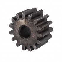 10mm x 33mm x 20mm Module 2 15 Teeth Metal Straight Spur Gear Wheel Gray