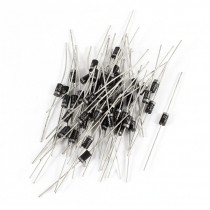 50Pcs RL207 1000V 1A Axial Polarized Fast Rectifier Rectifying Diodes
