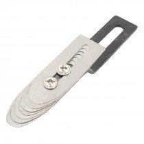 Silver Tone Steel Curved Sheet Separator Board for Heidelberg Printer