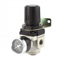 AR3000 03 3 8PT Thread Air Pneumatic Pressure Regulator 0 05 1MPa w Gauge