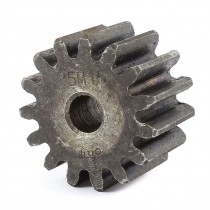 Gray 10mm x 42mm x 25mm Module 2.5 15 Teeth Metal Straight Spur Gear Wheel