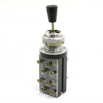 AC 380V 15A 8 Pole 5 Position Monolever Handle Joystick Switch LSS1-42