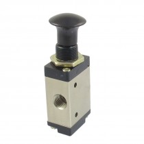 G1/8" Air Inlet Three Way Two Position Manual Hand Pull Valve 3R110-06